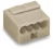WAGO Svorka 243-304 Spojovací krabicová MICRO pro plné vodiče Max. O 0,8 mm, šedá